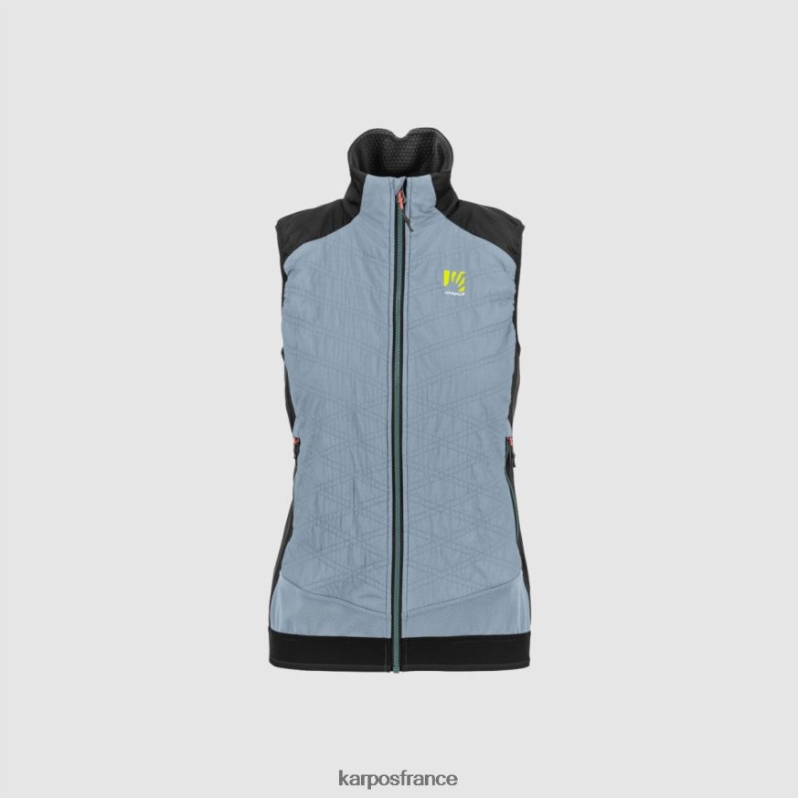 femmes Karpos bleu poussiéreux/noir gilet alagna plus evo w 28PL681080
