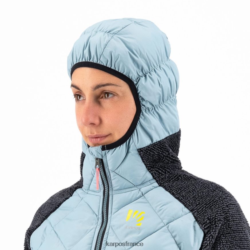 femmes Karpos bleu poussiéreux/noir marmarole w veste 28PL681055