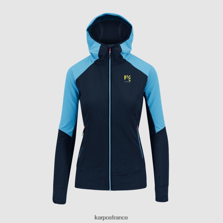 femmes Karpos capitaine du ciel/atoll bleu veste lede w 28PL681046