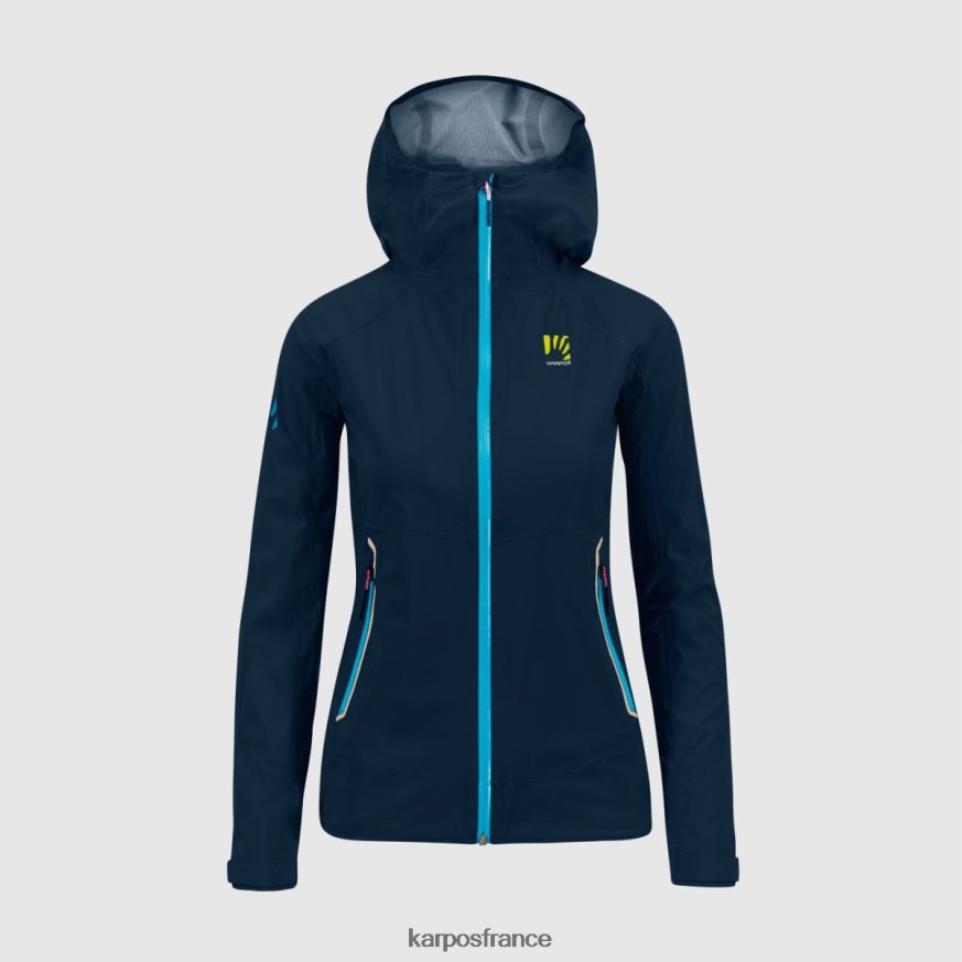 femmes Karpos capitaine du ciel/atoll bleu veste temporelle 28PL681023