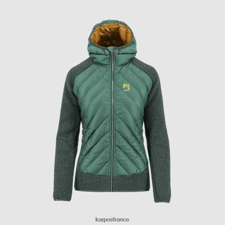 femmes Karpos givré s/vert jungle veste marmarole w tech 28PL68995