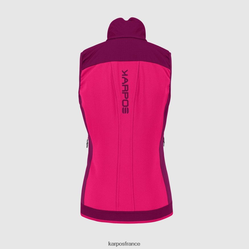 femmes Karpos granité/raisin gilet alagna plus evo w 28PL681079