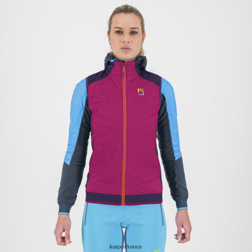 femmes Karpos granité/raisin gilet alagna plus evo w 28PL681079
