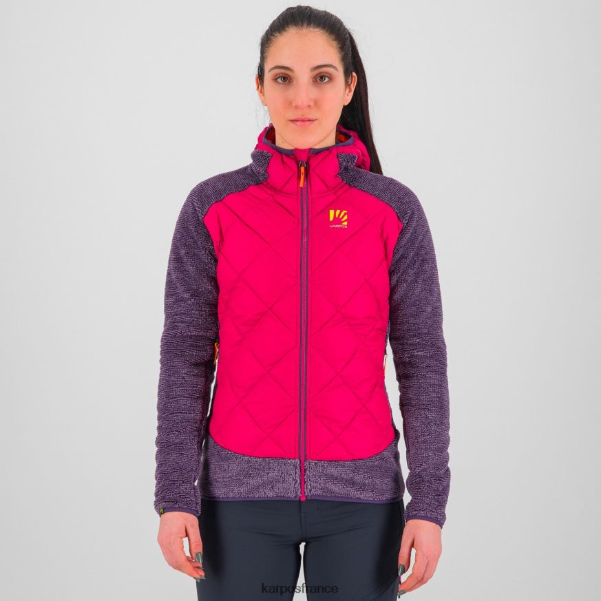femmes Karpos granité/raisin marmarole w veste 28PL681050