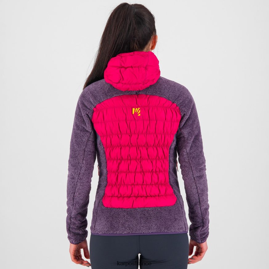 femmes Karpos granité/raisin marmarole w veste 28PL681050