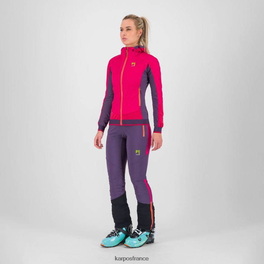 femmes Karpos granité/raisin veste alagna plus evo w 28PL681016