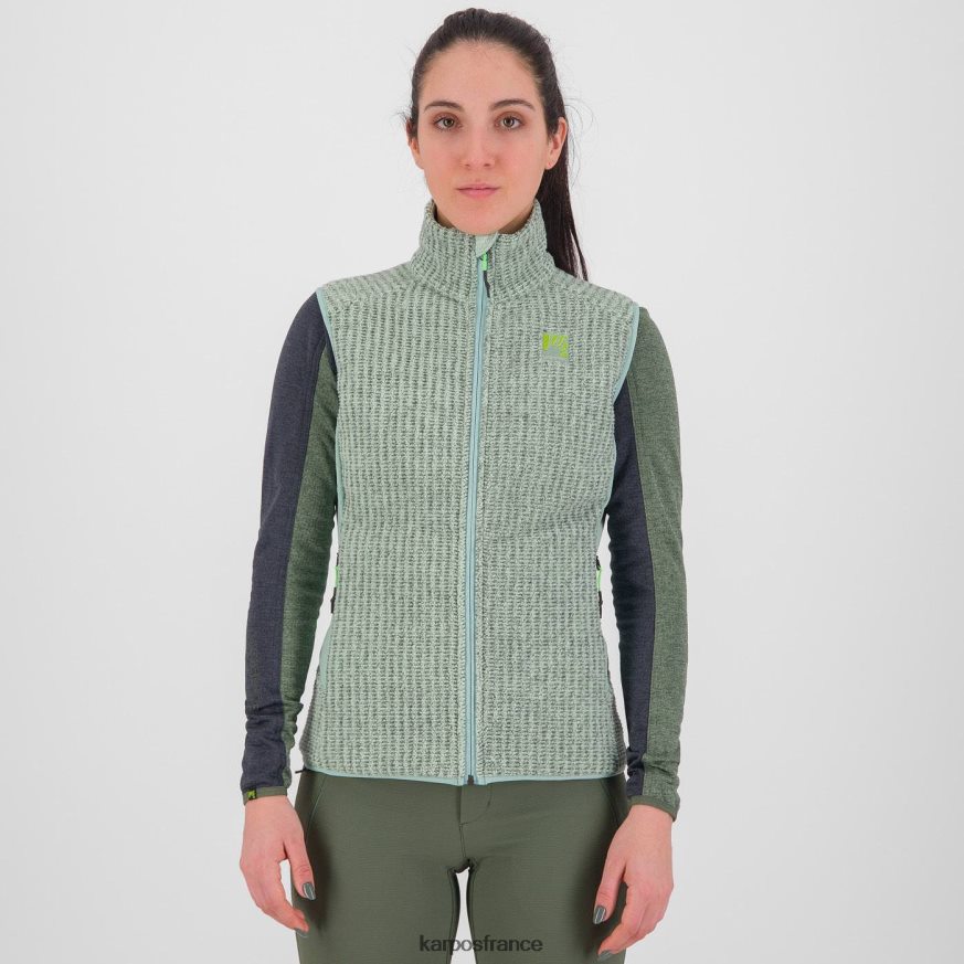 femmes Karpos gris du port rocchetta w gilet 28PL681105