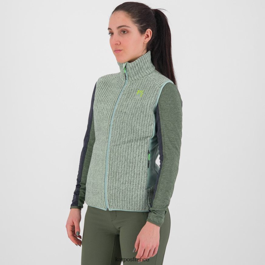 femmes Karpos gris du port rocchetta w gilet 28PL681105