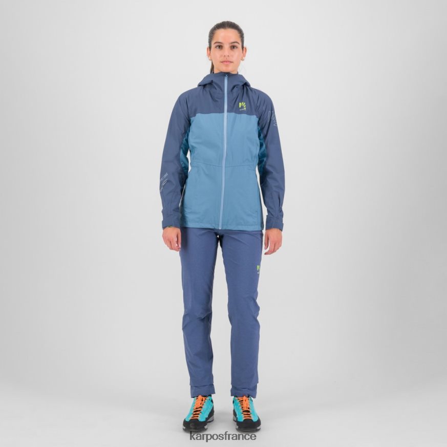 femmes Karpos lac printanier/indigo vintage beaucoup de pluie avec veste 28PL681034