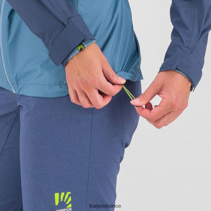 femmes Karpos lac printanier/indigo vintage beaucoup de pluie avec veste 28PL681034