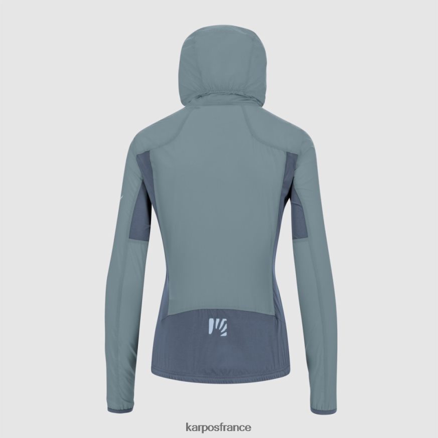 femmes Karpos lac printanier/indigo vintage lot evo w veste 28PL681098