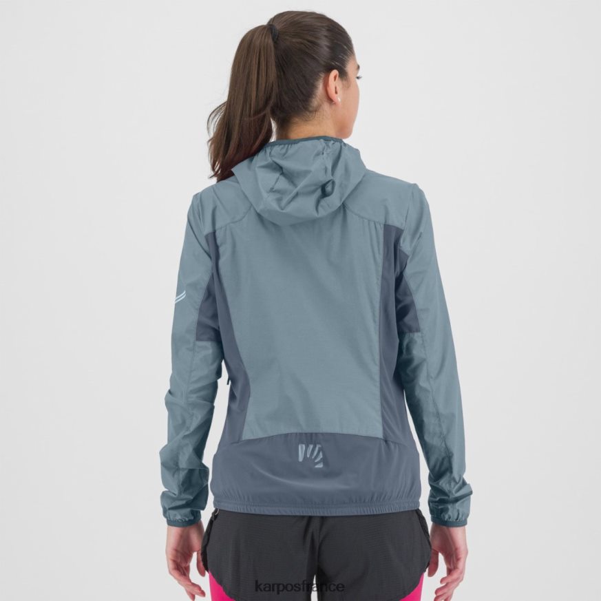 femmes Karpos lac printanier/indigo vintage lot evo w veste 28PL681098