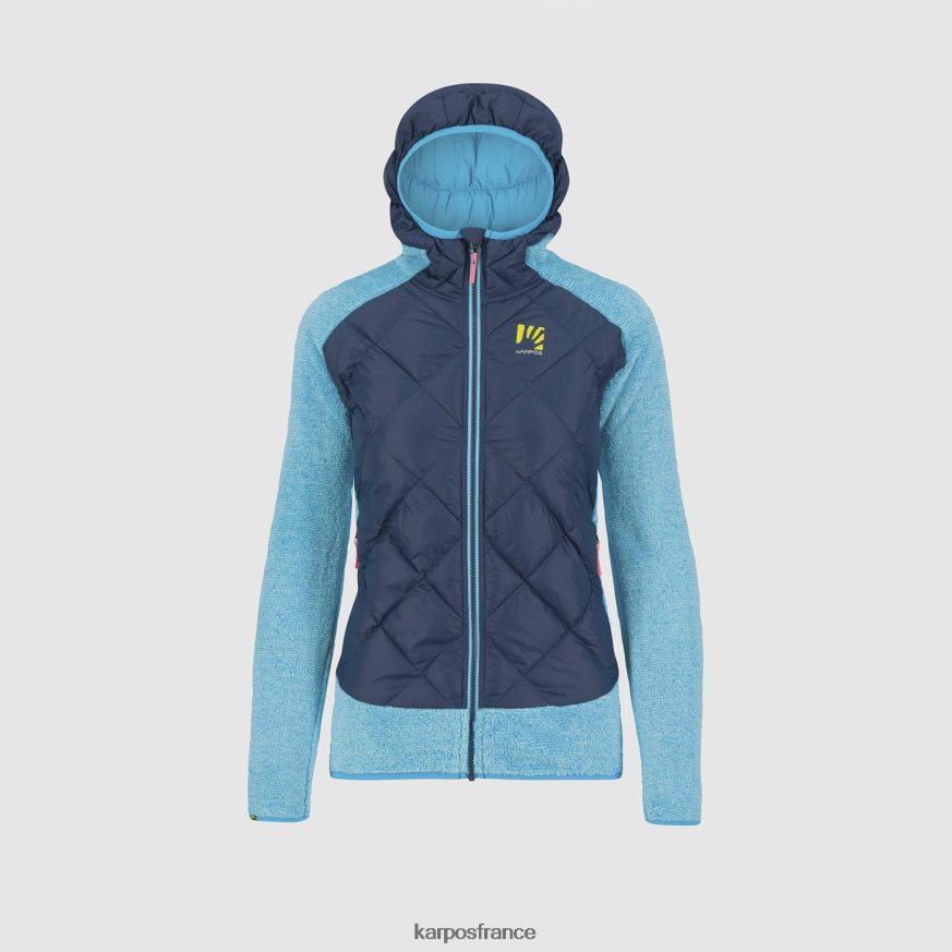 femmes Karpos minuit/atoll bleu marmarole w veste 28PL681057