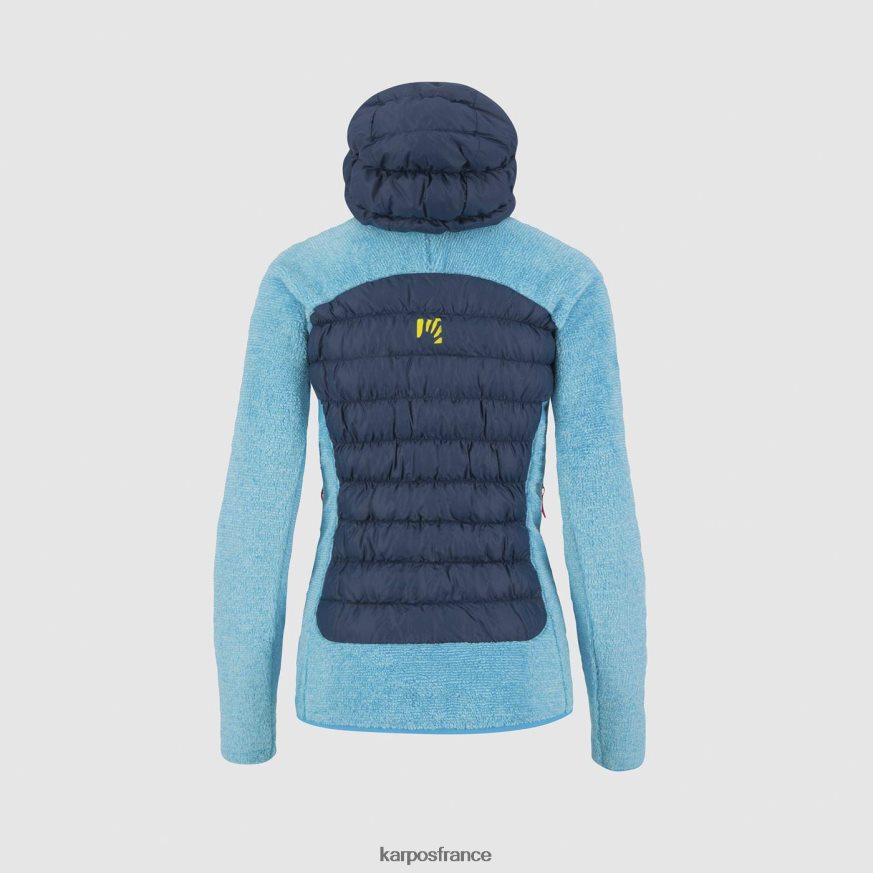 femmes Karpos minuit/atoll bleu marmarole w veste 28PL681057