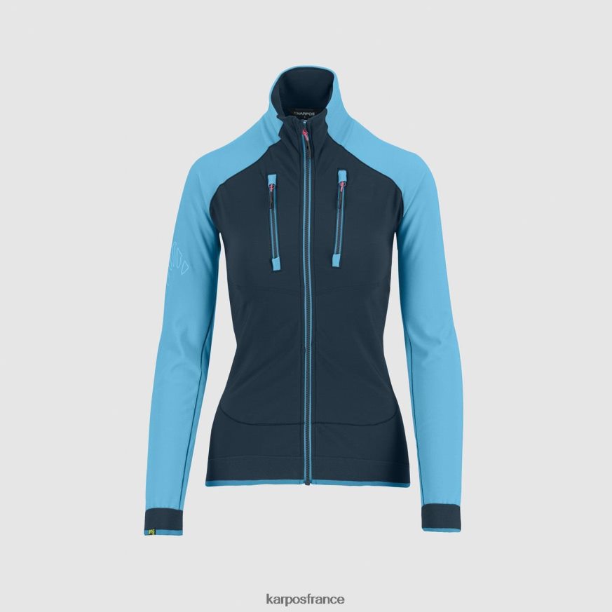 femmes Karpos minuit/atoll bleu veste alagna evo w 28PL681077