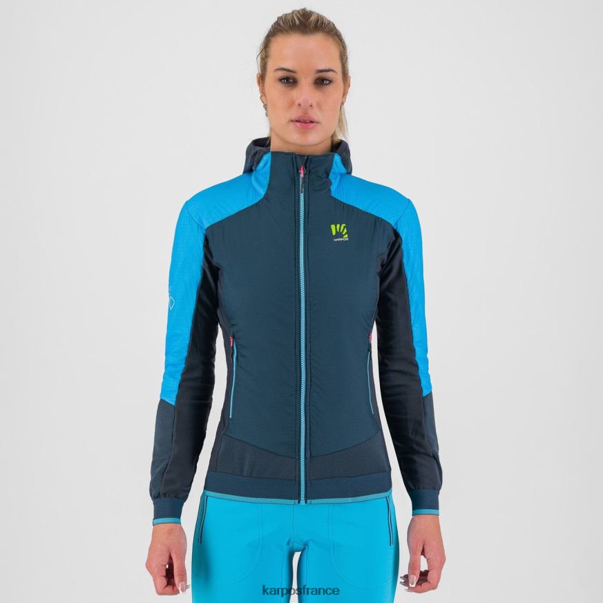 femmes Karpos minuit/atoll bleu veste alagna plus evo w 28PL681021