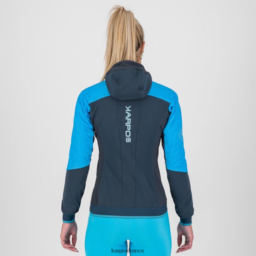 femmes Karpos minuit/atoll bleu veste alagna plus evo w 28PL681021