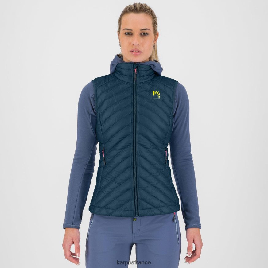 femmes Karpos minuit sas plat avec gilet 28PL681069