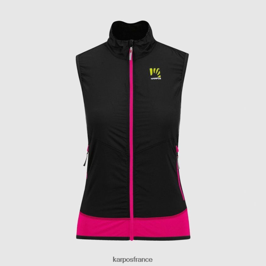 femmes Karpos noir/insinuation lavaredo avec gilet 28PL681108