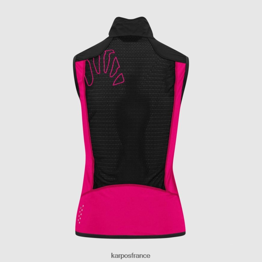 femmes Karpos noir/insinuation lavaredo avec gilet 28PL681108