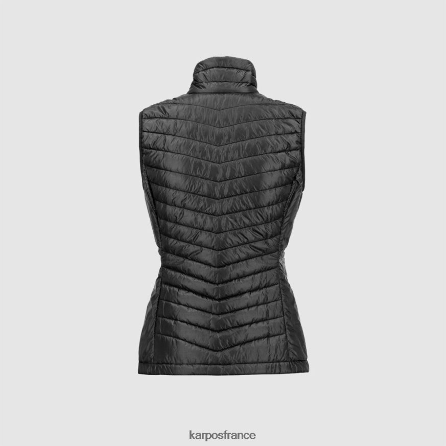femmes Karpos noir sas plat avec gilet 28PL681067