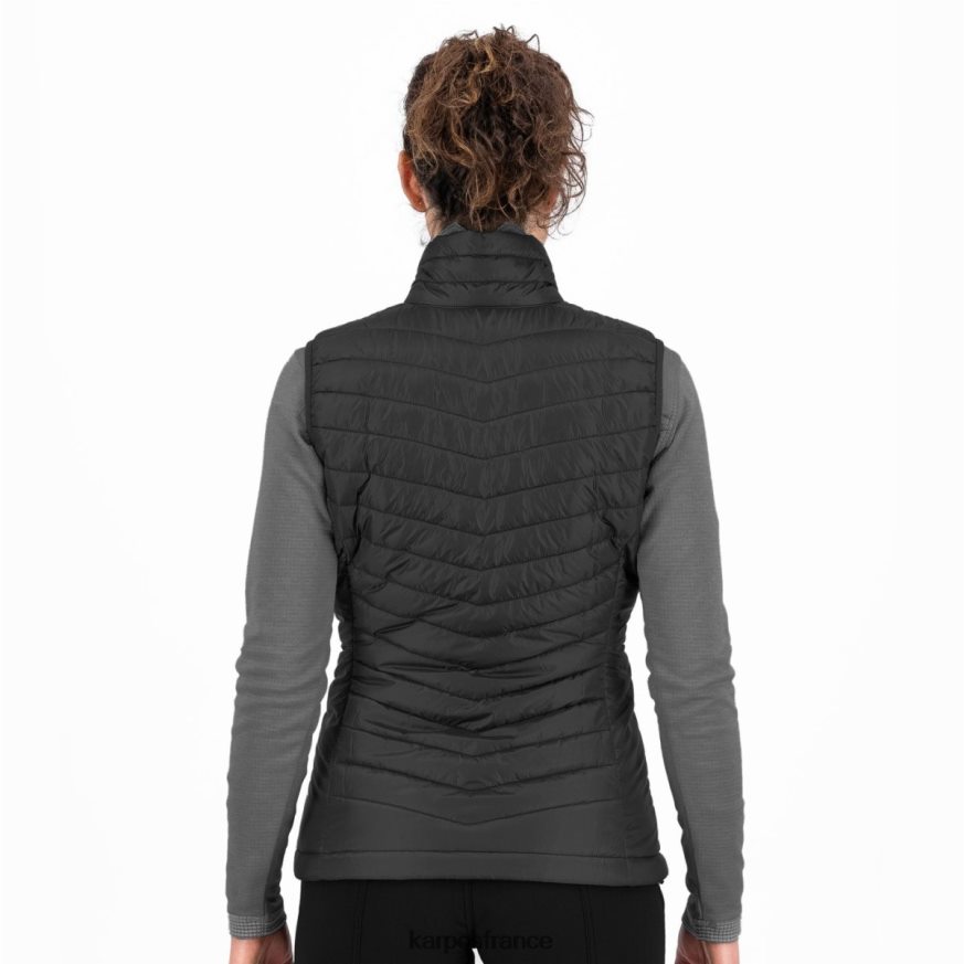 femmes Karpos noir sas plat avec gilet 28PL681067