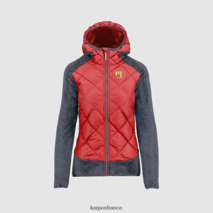 femmes Karpos poinsettia/encre de Chine marmarole w veste 28PL681053