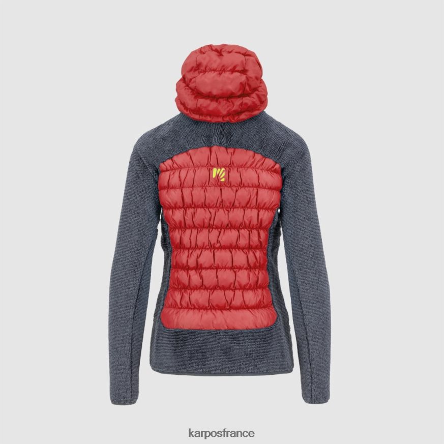 femmes Karpos poinsettia/encre de Chine marmarole w veste 28PL681053