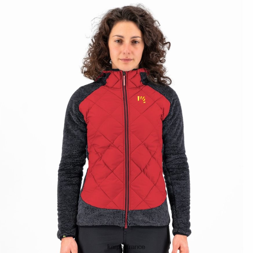 femmes Karpos poinsettia/encre de Chine marmarole w veste 28PL681053