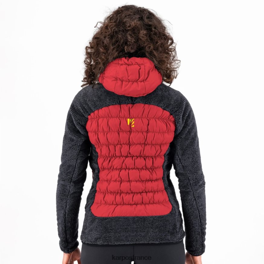 femmes Karpos poinsettia/encre de Chine marmarole w veste 28PL681053