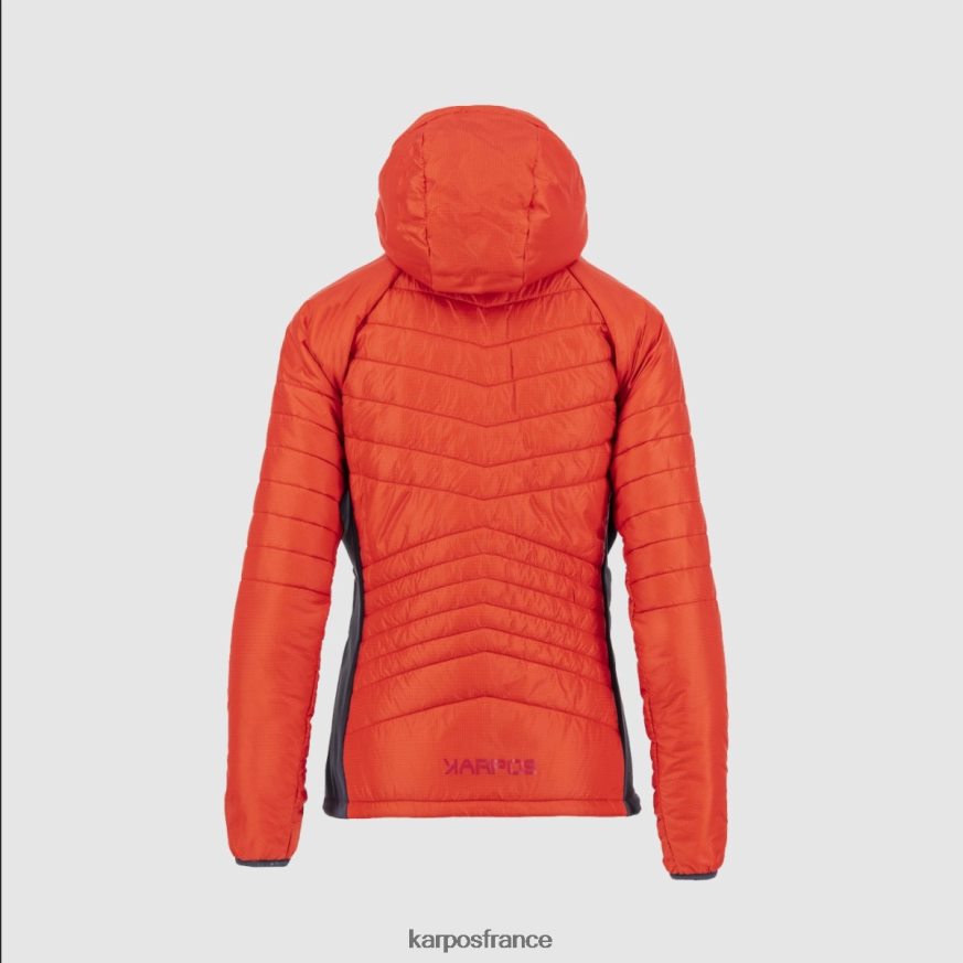 femmes Karpos poinsettia/encre de Chine veste pian longhi w 28PL681000