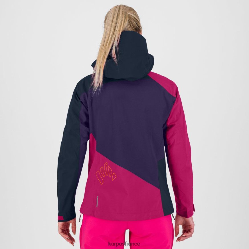 femmes Karpos raisin/granité/vulcain veste marmolada 28PL68975