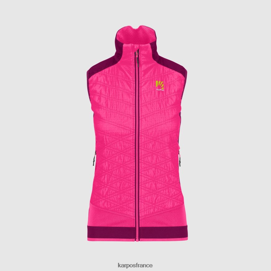 femmes Karpos rose/mûre de Boysen gilet alagna plus evo w 28PL681086