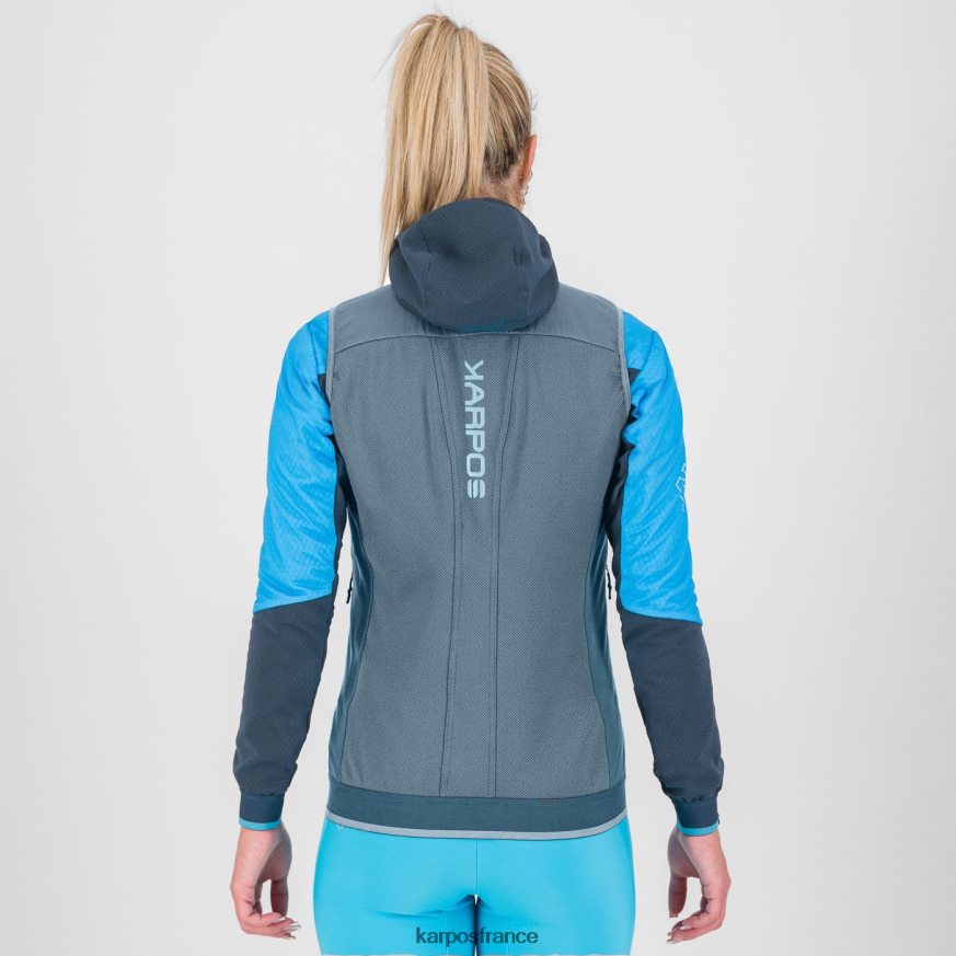 femmes Karpos source de montagne/mer de Béring gilet alagna plus evo w 28PL681085