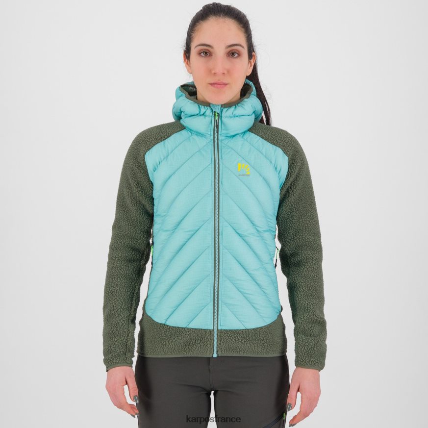 femmes Karpos thym/ciel aqua veste marmarole w tech 28PL68994