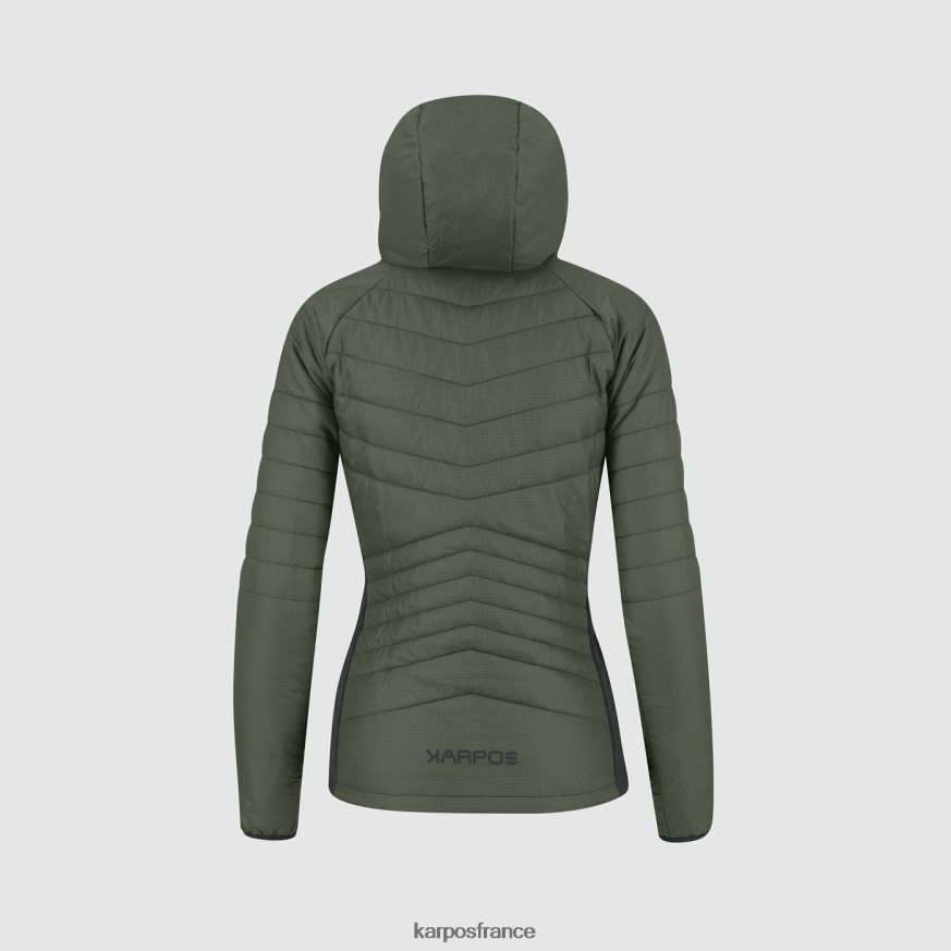 femmes Karpos thym/sable noir veste pian longhi w 28PL68998