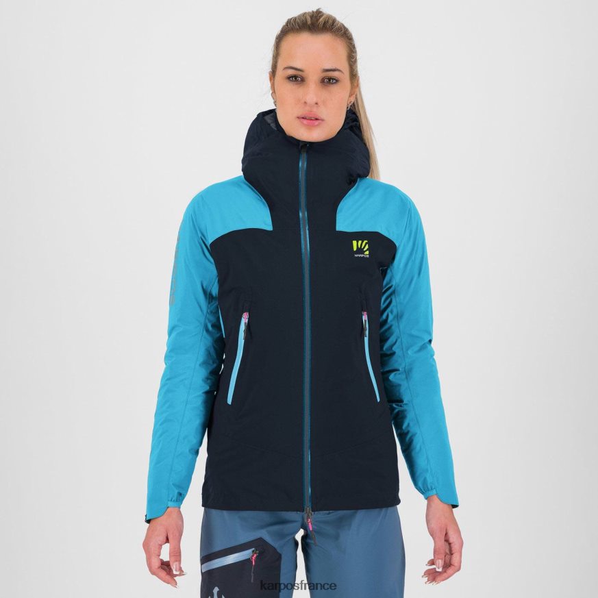 femmes Karpos volcan/atoll bleu veste valsesia shell w 28PL68953