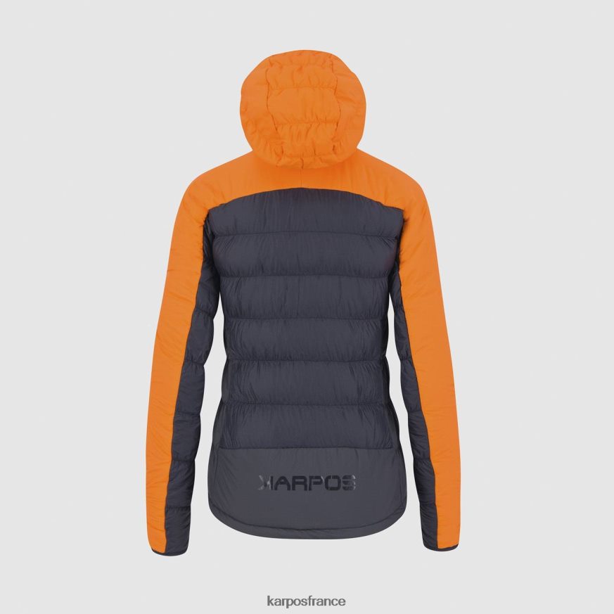 femmes Karpos volcan/orange vif veste lastei active plus w 28PL68982