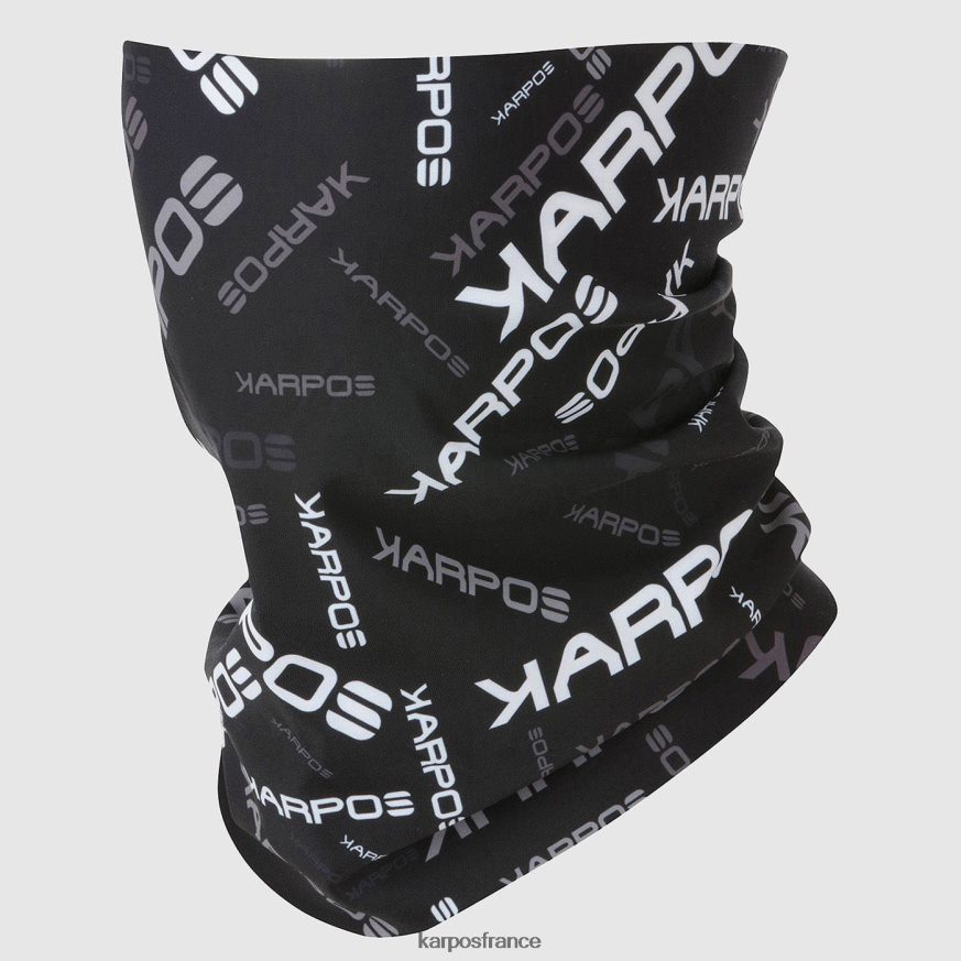 Hommes Karpos gris noir cache-cou pelmo 28PL68798