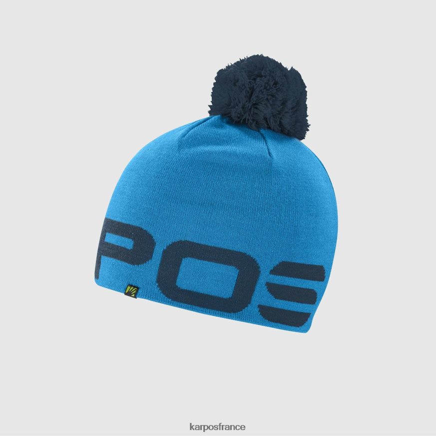 Hommes Karpos bleu diva/minuit casquette larin pon pon 28PL68723