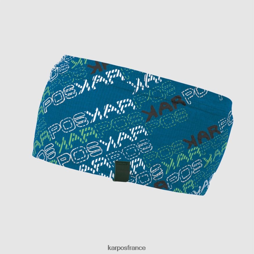 Hommes Karpos indigo bruant vert lime bandeau mérinos coppolo 28PL68763