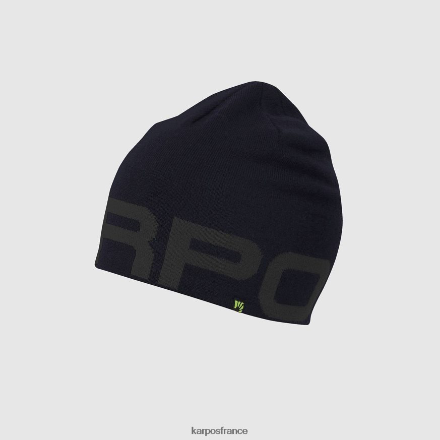 Hommes Karpos noir/encre de Chine bonnet de larin 28PL68713
