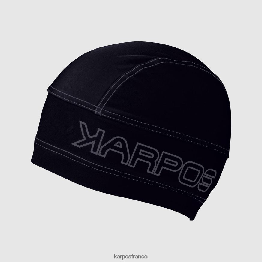 Hommes Karpos noir gris foncé casquette alagna 28PL68741