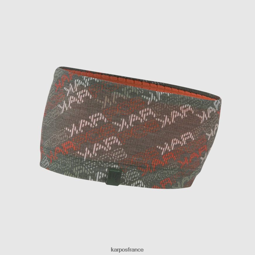 Hommes Karpos thym/orange épicé/blanc bandeau mérinos coppolo 28PL68760