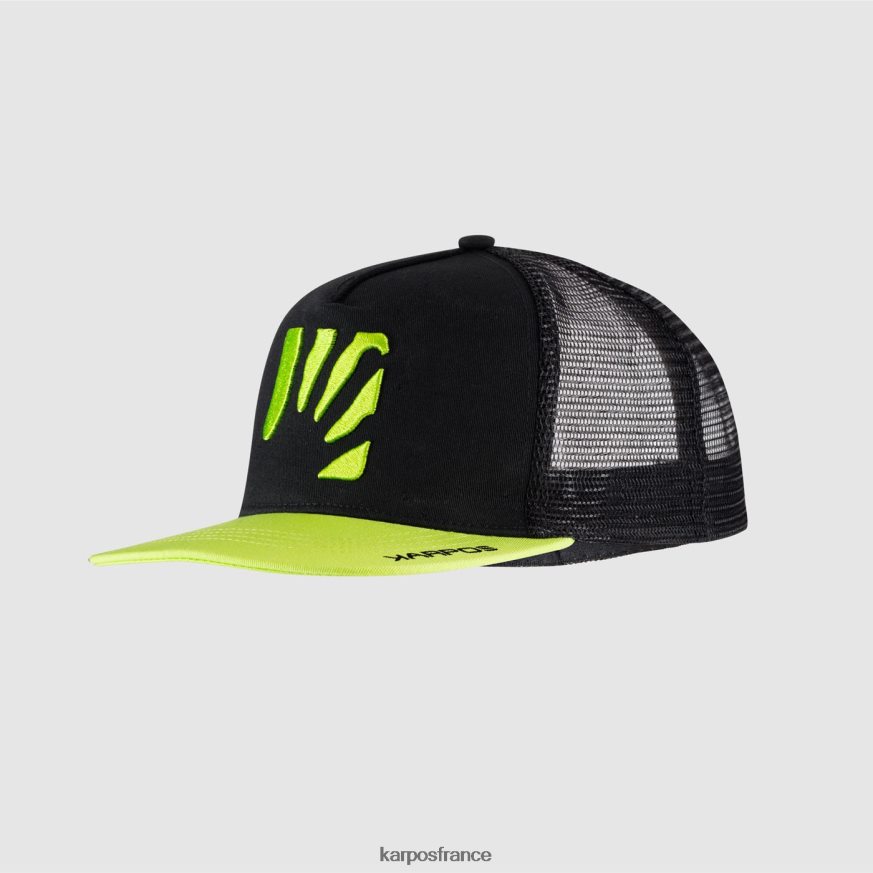 Hommes Karpos vert noir casquette catta 28PL68731