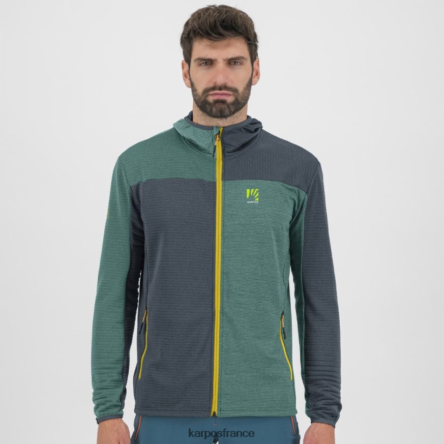 Hommes Karpos atlantique nord/ardoise foncée polaire nuvolau 28PL68237