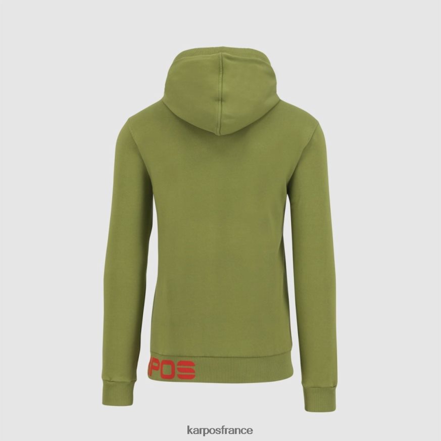 Hommes Karpos guacamole sweat à capuche picchio 28PL68244