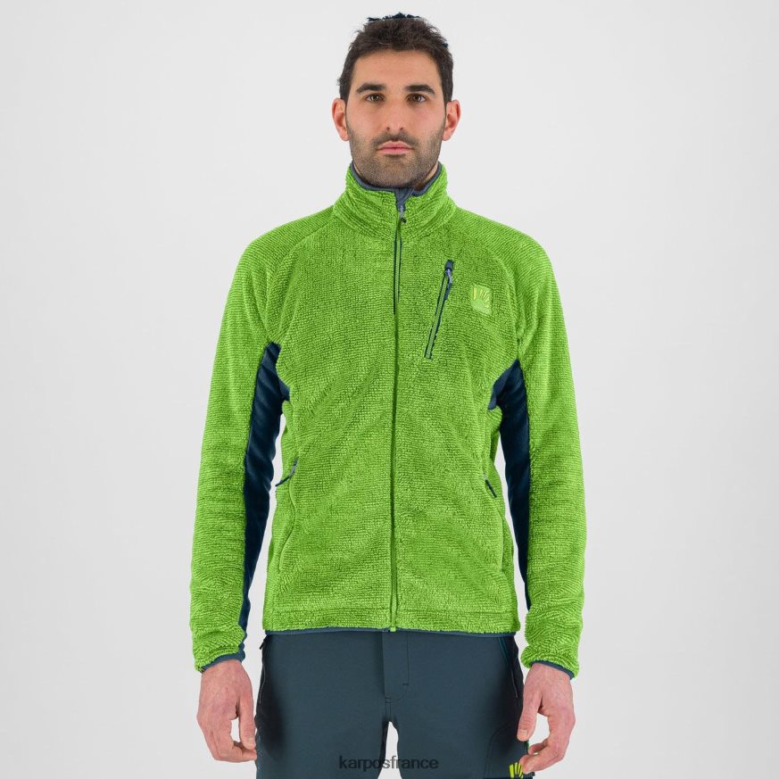 Hommes Karpos minuit/clignotement vert toison de sommet 28PL68190