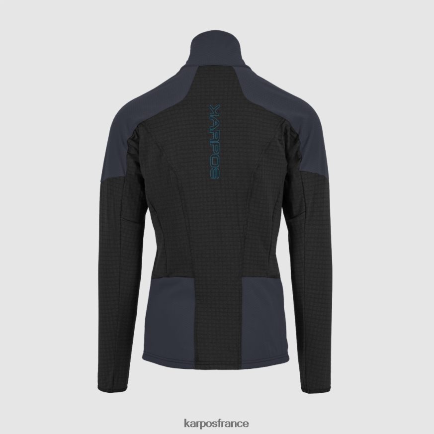 Hommes Karpos noir/encre de Chine puez polaire 28PL68221