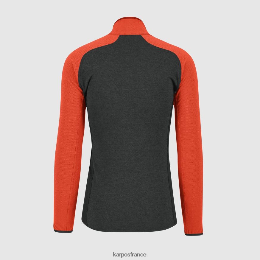 Hommes Karpos sable noir/orange épicé polaire étrange 28PL68218